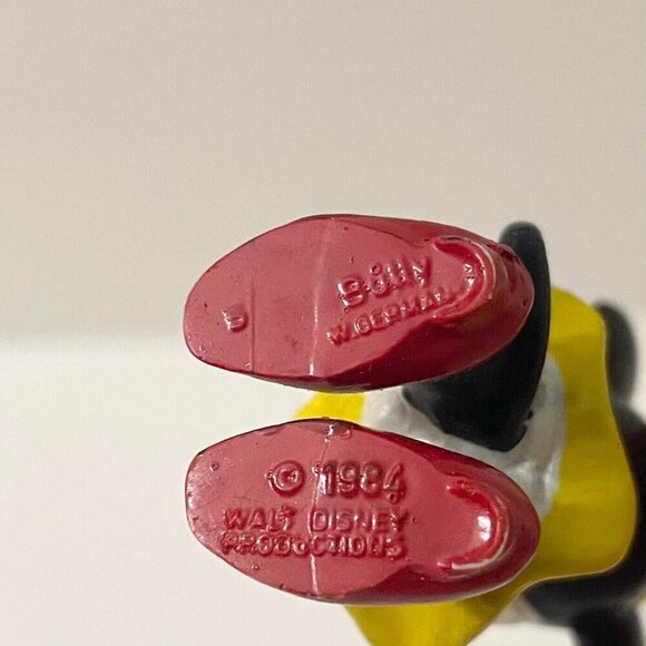 Vtg 1984 Minnie Mouse Bully Suction Cup Figure Disney Toy - Picture 9 of 16